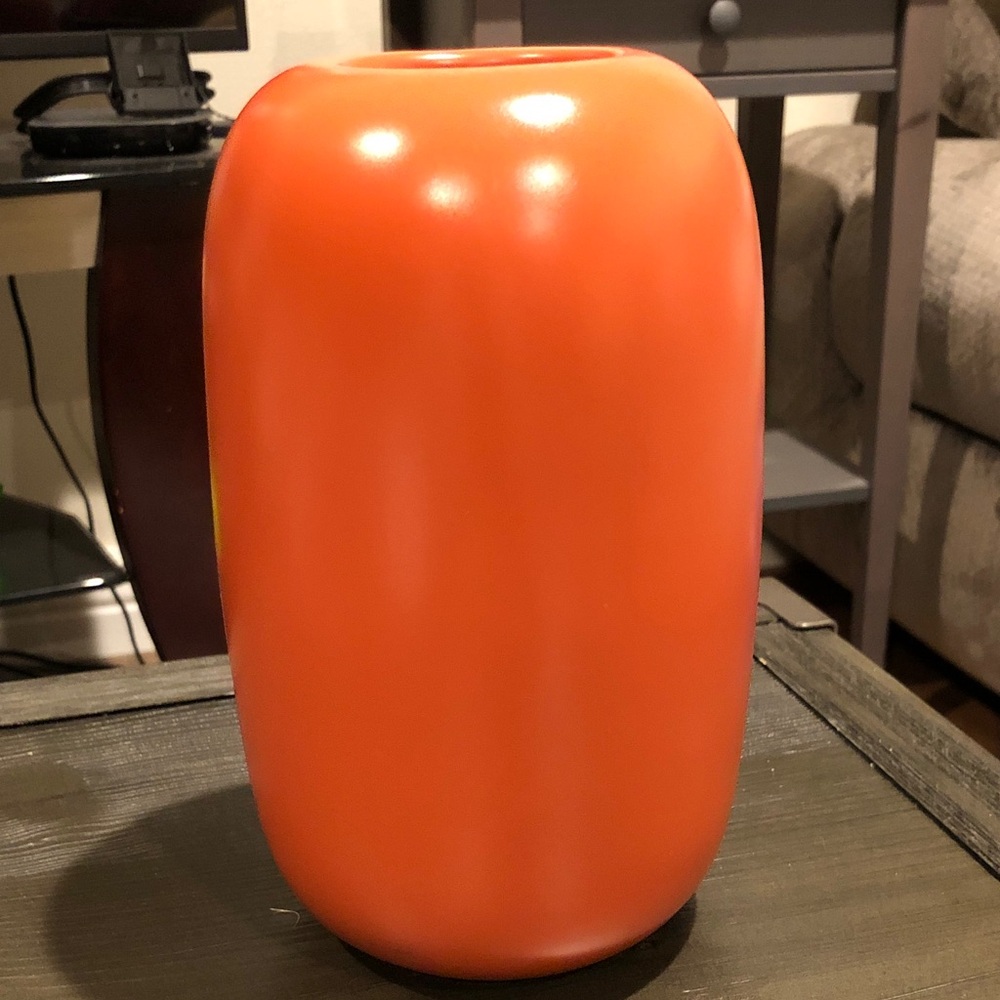 Room Essentials Orange Ceramic Vase